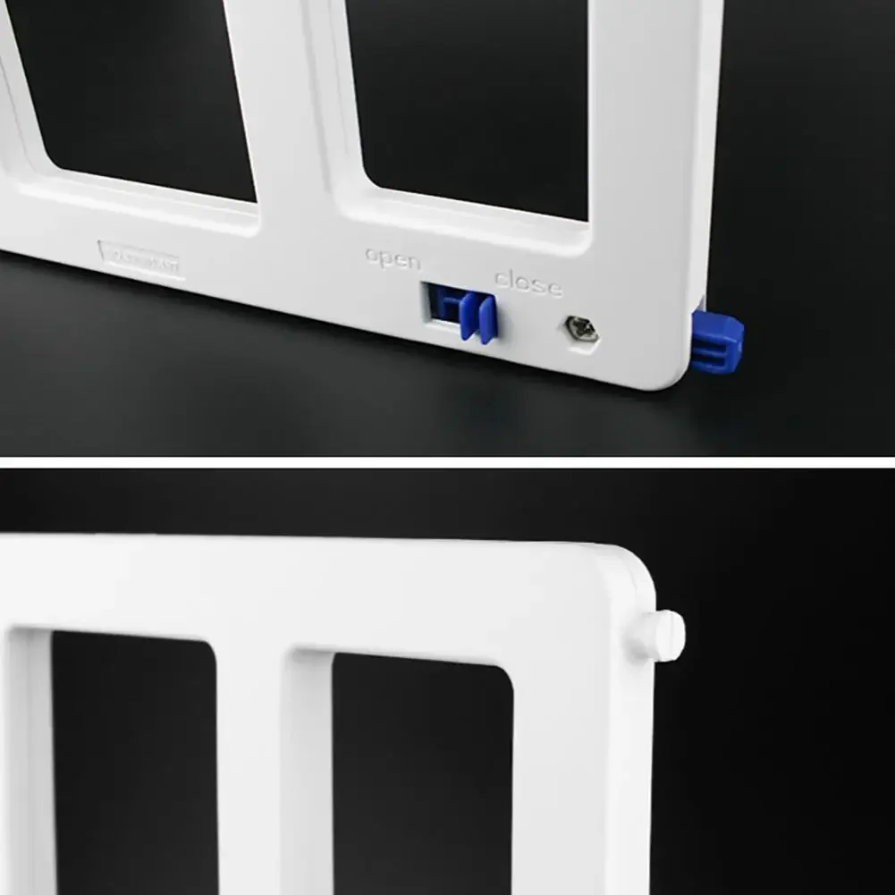 Pet Dog Cat Door Safe Lockable Magnetic Screen Window Gate House Enter Freely Door for Home Easy Install Pet Supplies