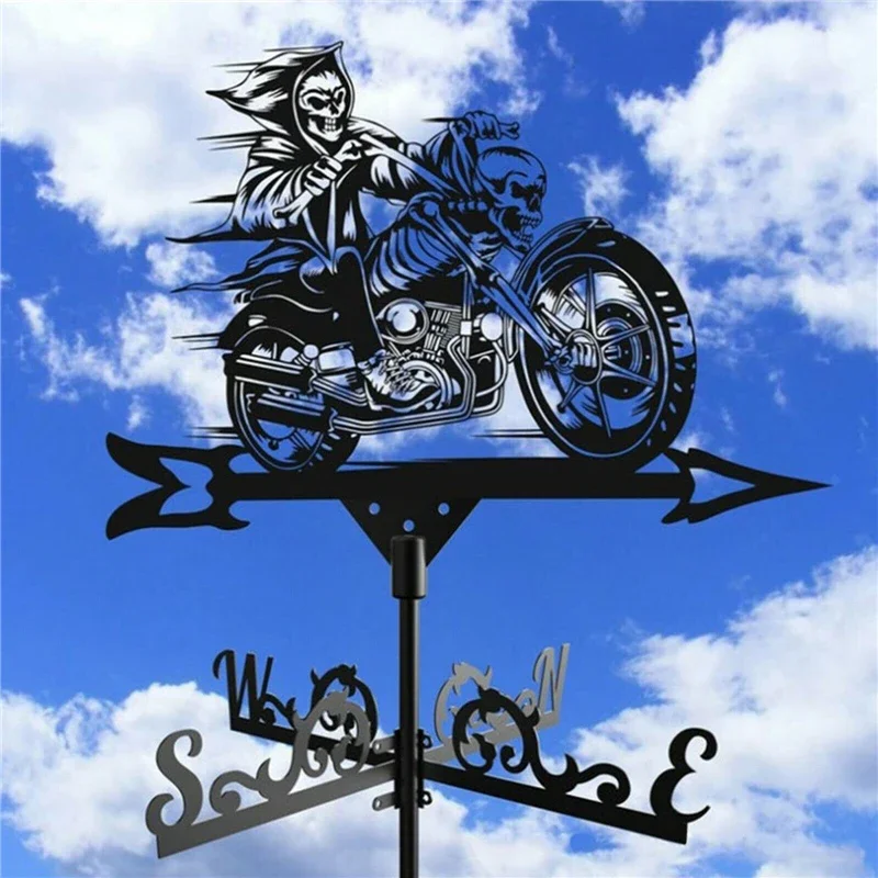 

Multi Type Creative Wind Vane Funny Wind Speed Rotator Weather Vane Wind Direction Home Garden Windmill Indicator