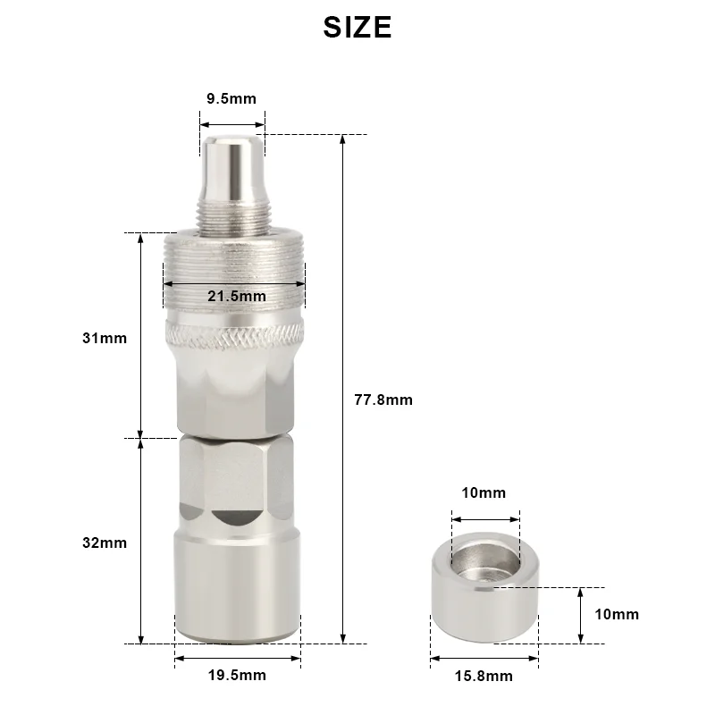 Bicycle Crank Extractor Removal Mtb Bike Bottom Bracket Axis