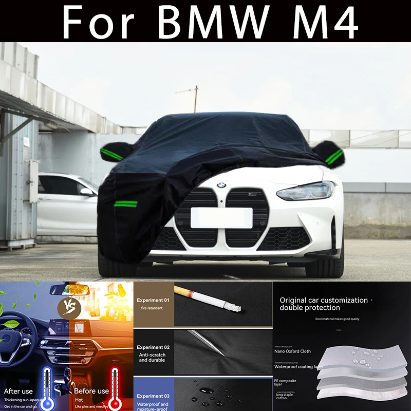 

For BMW M4 Outdoor Protection Full Car Covers Snow Cover Sunshade Waterproof Dustproof Exterior Car accessories