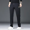 Men's Casual Pants Winter Fall Men's Warm Thick Imitation Cotton Pants Elastic Pocket Work Plus size pant suit  M-6XL  LY6067 4