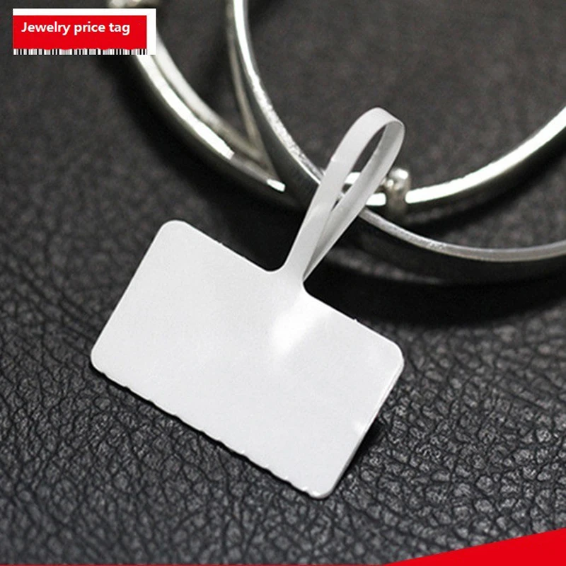 Jewelry Labels 14x20+13mm Necklace Ring Jewelry Hangtag Label