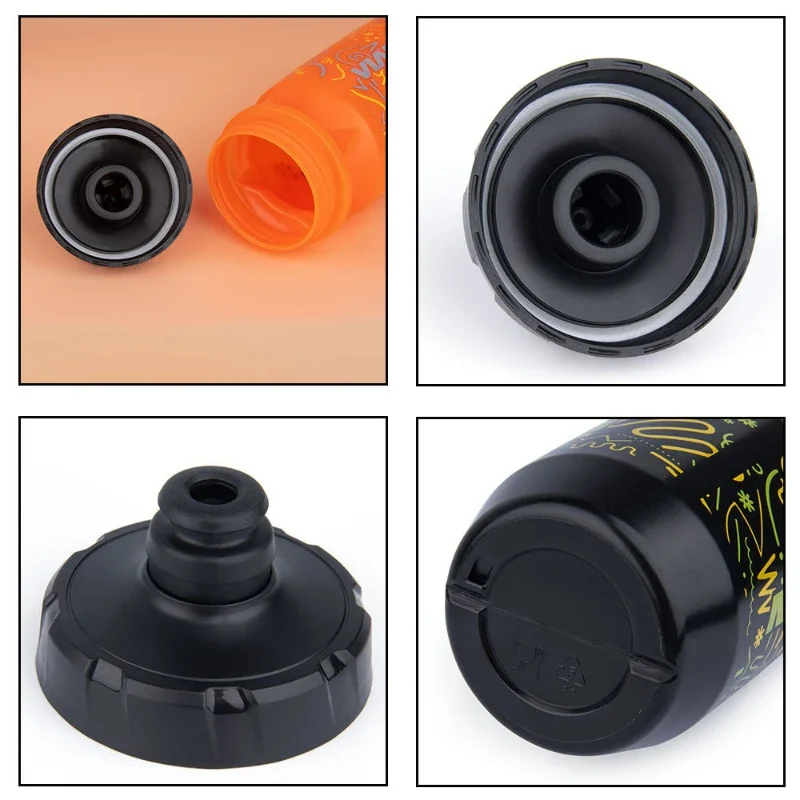550/610ML Road Bike Water Bottle Leak-proof Bike Holder Drinking Water Mountain Sports Bottle Dustproof Cup Portable bicycle water bottle bicycle bottle holder