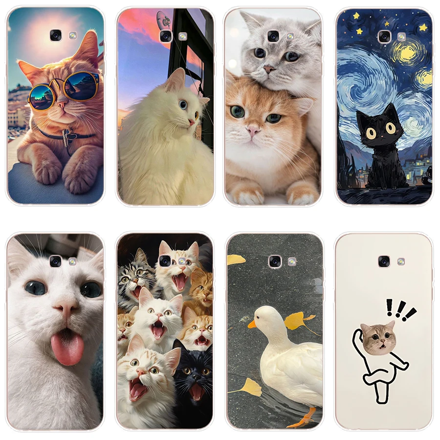 8 Per Galaxy A3 2016/A3 2017/A5 2016/A5 2017/A7 2017/A8 2016 Custodia Per Telefoni Cellulari Custodia Protettiva In Silicone Morbido Tpu