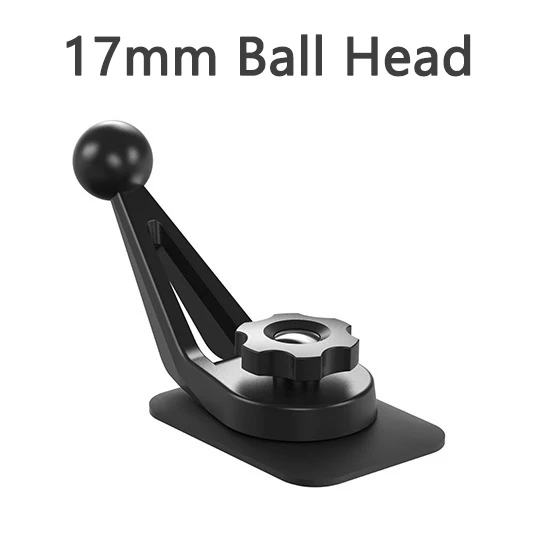 phone stand holder 17mm Ball Head Car Bracket Base for Magnetic Gravity Car Phone Holder Car Dashboard Home Desk Table Surface Glue Bracket Base iphone charging stand Holders & Stands