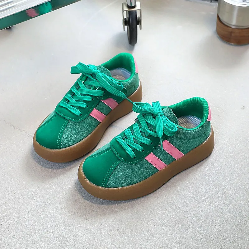 Children's Board Shoes Spring and Autumn New Girls' Versatile Casual Shoes Breathable Boys' Little Shoes Board 2