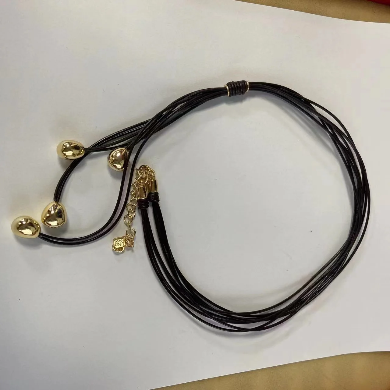 2022 New Stainless steel alloy Silver Color Bead Necklace Can Be Given As A Gift To Women with Free Wholesale Shipping