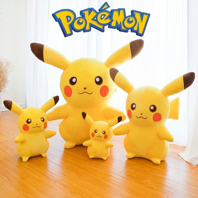 POKEMON PELUCIA PIKACHU COM LUZ - Casa dos Plásticos