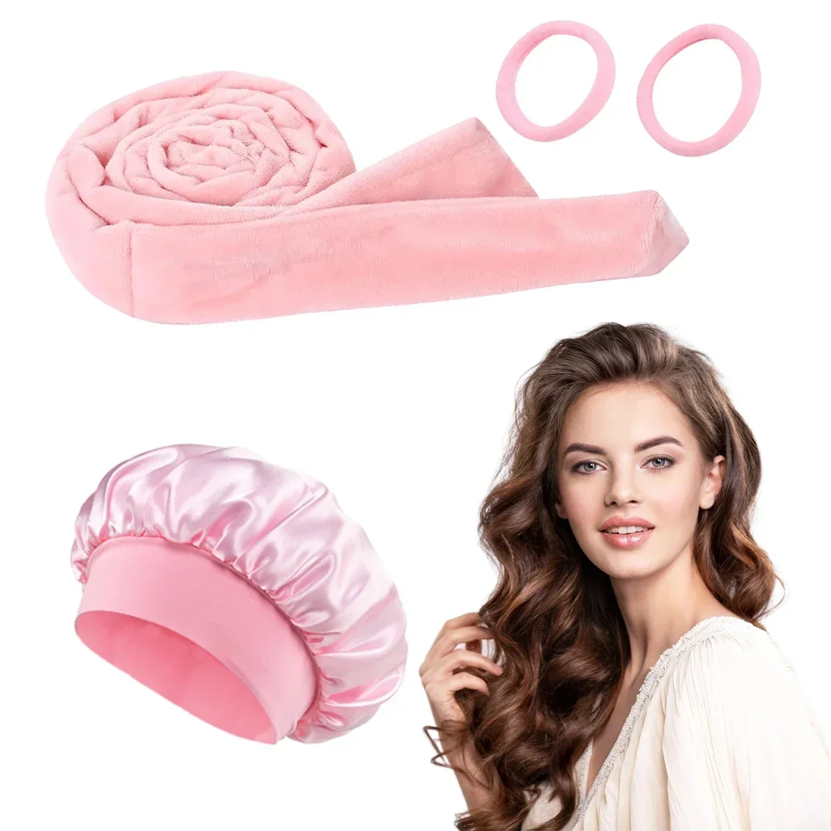 Heatless Curling Rod Soft Curlers Headband Hair Styling Tools