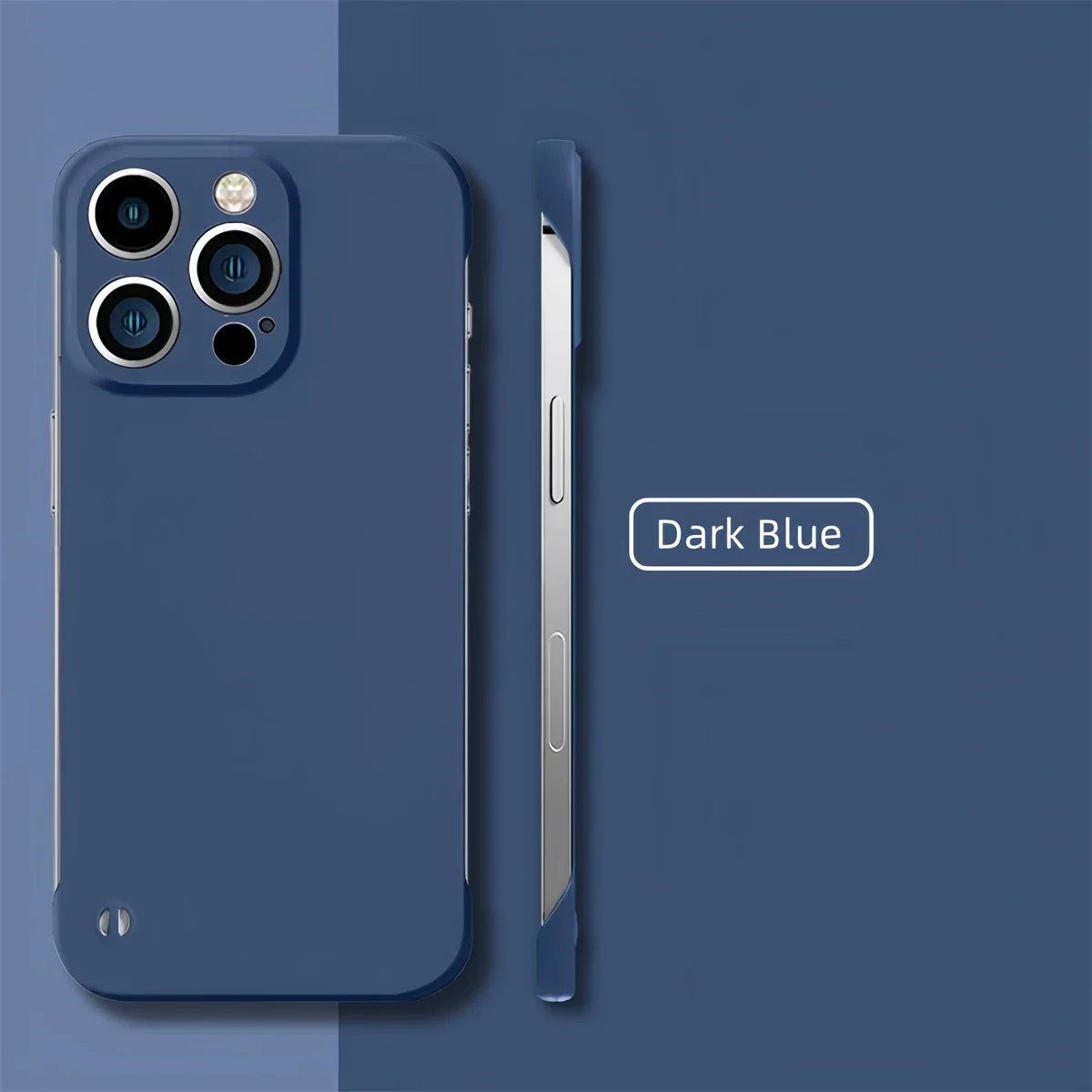 Ultra Thin Minimalist Borderless Matte Phone Case