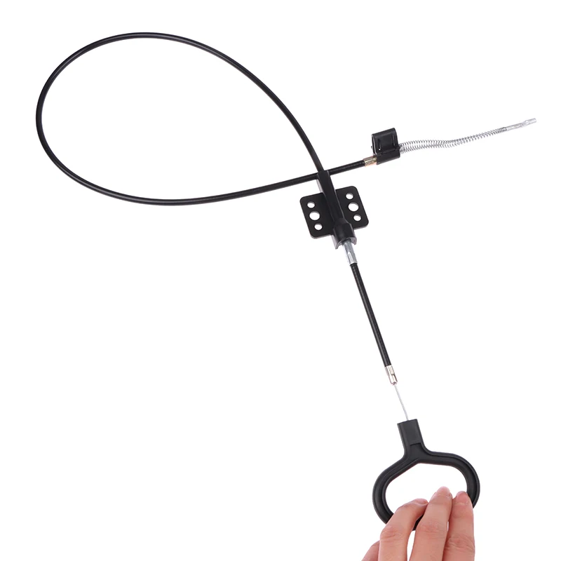 Recliner Cable Handle Recliner Pull Cable D-Ring Handle Easy Use Wire Replacement Part Black Universal Spring Practical Control Sofa Couch Tool