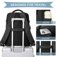 Travel Backpack 41x29x18cm Unisex Laptop Backpack - Image 3