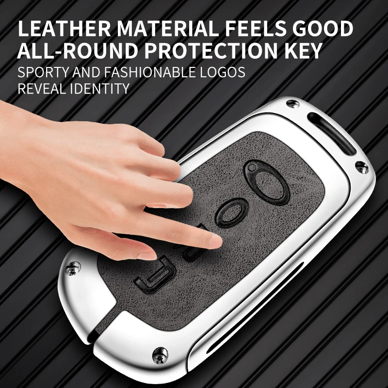 Zinc Alloy Car Key Case Cover for Great Wall Ora Good Cat GT Lightning Cat Ballet Protection Keychain Keyless Accessories key case key case cover car key shell remote control case cover