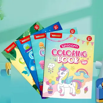 Montessori Kids Coloring Book 1