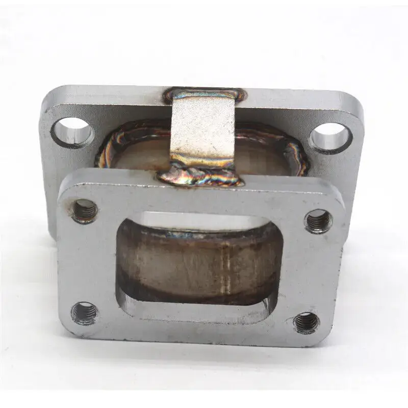 T3-T2 T25 T28 Turbo Charger Collettore Adattatore Flangia Conversione Turbina Acciaio Inossidabile