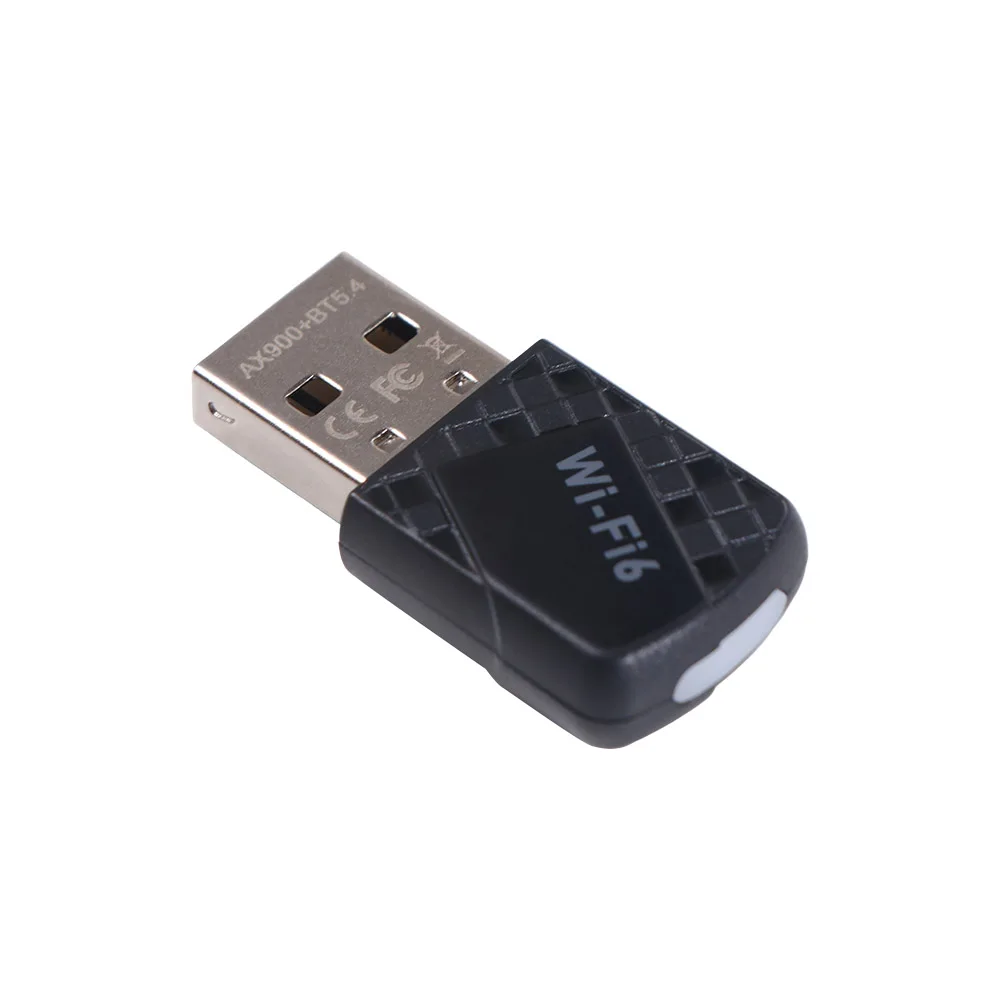 WiFi 6 블루투스 5.4 어댑터 900Mbps 듀얼 밴드 USB 네트워크 카드 미니 USB 2in1 동글 무선 WiFi 수신기 LAN 연결