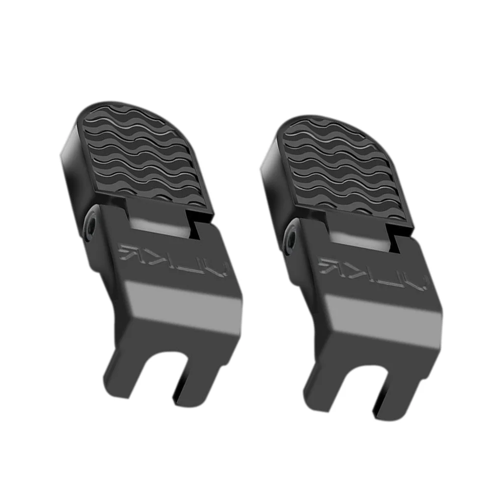 

Back Seat Rear Pedal Folding Electric Bike Pedals Aluminum Alloy Durable Cycling