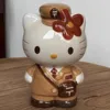 Cartoon Kitty Ceramics Postman Bank Money Box Saving Coin Money Box Coin Piggy Bank Home Ornament For Kids Birthday Gifts 2