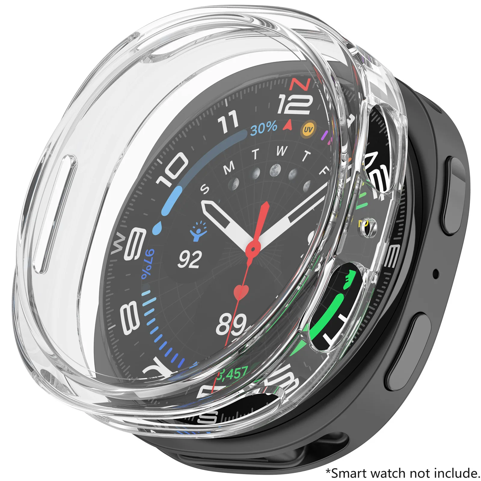 Soft TPU Protective Watch Case Cover – Hollow Out Design