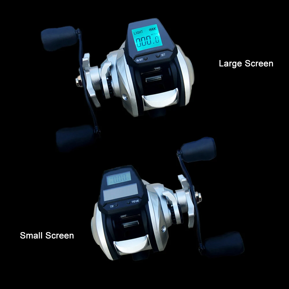 Fishing Reel Multi functional Fishing Reel with Bite Alarm and Backlighting  Screen Suitable for Left and Right Hand Users - AliExpress