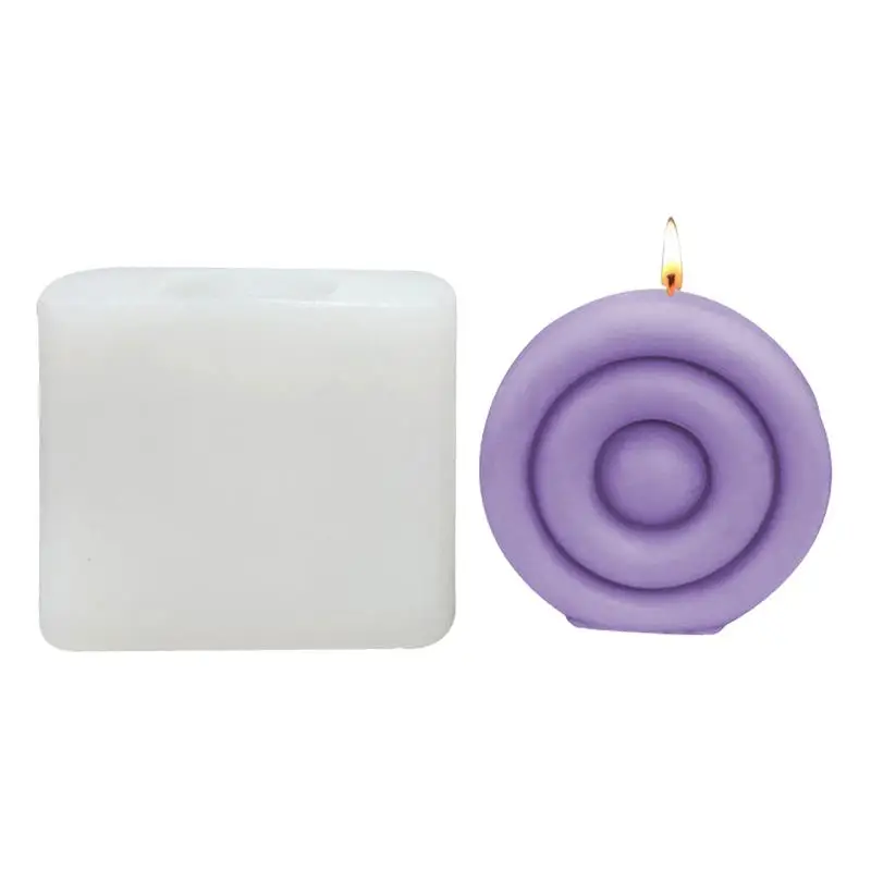 

Pillar Bubble Candle Molds Silicone Molds For Candle Epoxy Resin Circle Silicone Mold For Wax Cake Decor Chocolate Aromatherapy