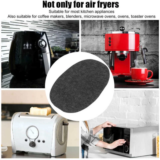  Heat Resistant Mats For Countertop 2 Pcs - Coffee Mat Heat  Resistant Mat Kitchen Counter Protector Pad with Appliance Slider Function  for Air Fryer, Microwave, Coffee Maker, Toaster : Home & Kitchen