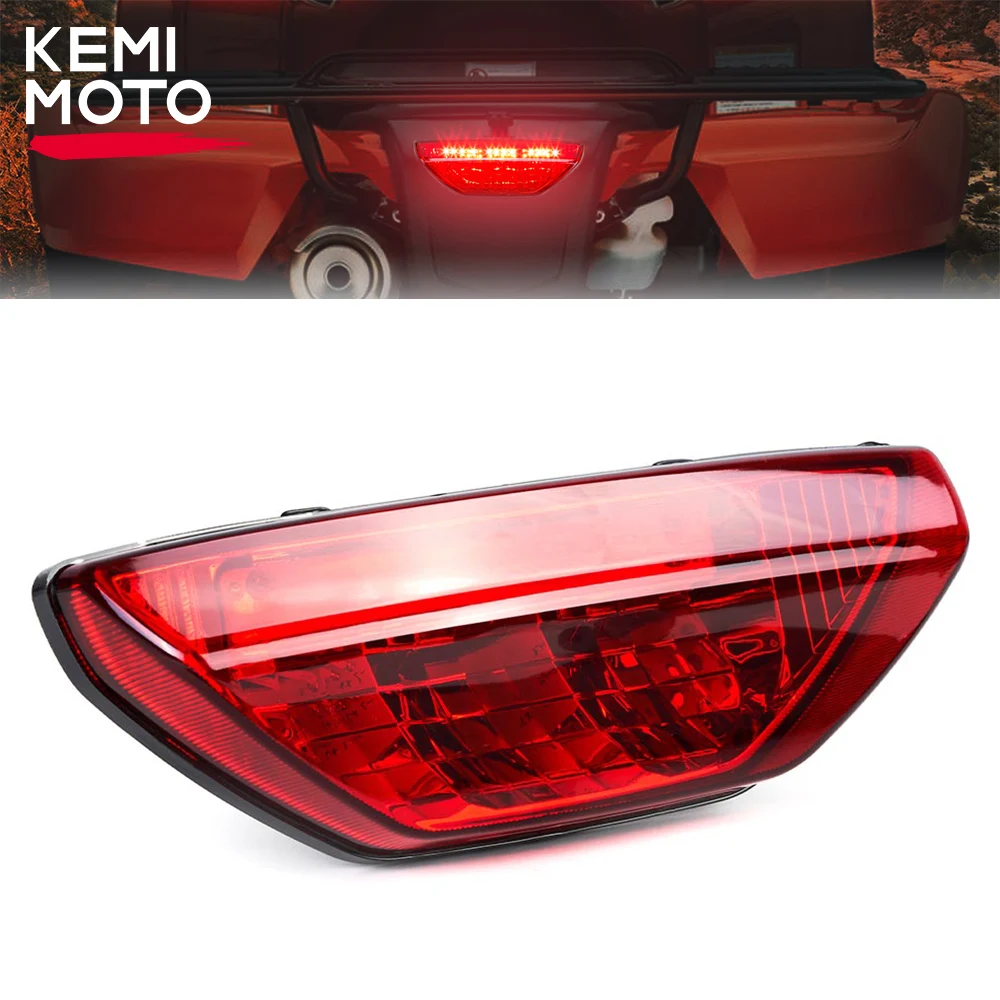 KEMIMOTO Rear Tail Light Brake Stop Assembly for Honda Foreman Rubicon Recon 250EX Sportrax 400 Sportrax 700 TRX250 X 2006-2022 led taillights assembly for lexus is250 is200t is350 is300 2014 2022 start up animation drl sequential turn signal reverse