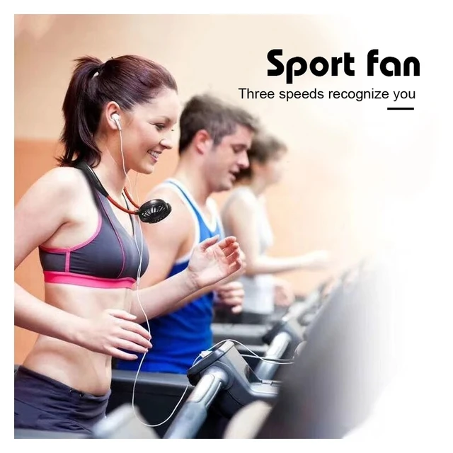 휴대하기 편리한 핸즈프리 USB 스포츠 팬