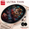 For Huawei New Ultra Slim AMOLED Smart Watch Women Screen Always Display Time Heart Rate BT Calling High-end Fashion Smartwatch 1