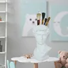 Modern Nordic Style Creative Portrait Vase Human Head Flower Vases Decorative Ornaments Resin David Home Flowers Art Decor 6