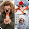 Crochet Nose Cover Nose Warmer Anti Dust Handmade Nose Mitten Breathable Soft Nasal Cover for Outdoor Frost Protection 2