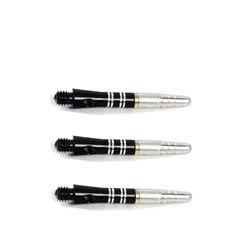 Premium Aluminum 360° Darts Shafts - 35mm 2BA Accessories (Black 35mm)