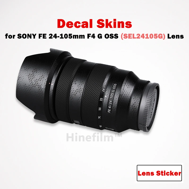 Per Sony Muslimatic Sticker Sel24105G Lens Decal Skin Per Sony Fe 24-105Mm F4 G Oss Protector Custodia Antigraffio Per Rivestimento Avvolgente