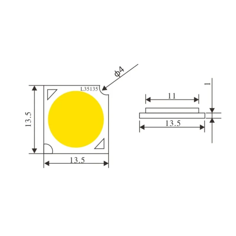 5pcs 15W 10W Cob Led 칩 Cri93 Led 1313mm 3W 5W 7W 12W 2700K 3000K Led 구슬 스포트라이트 Led 통 램프 GU10 빛