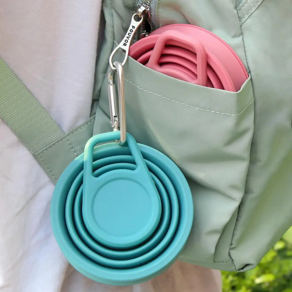 500ML Collapsible Water Bottle Food Grade BPA Free Leak Resistant Portable Travel Hiking Sports Water Kettle