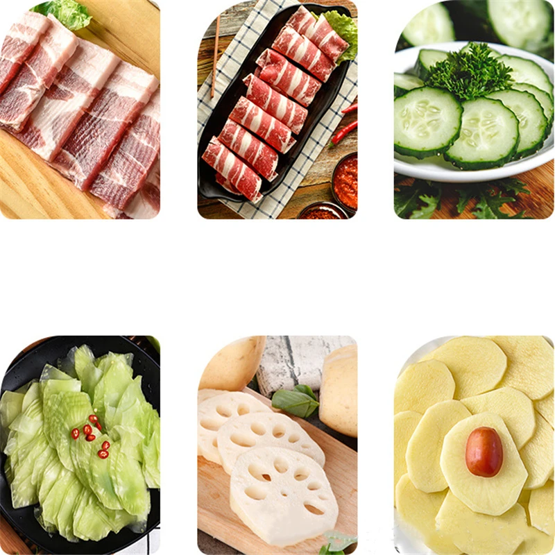 Food Slicer Multifunctional Table Slicer for Frozen Meat