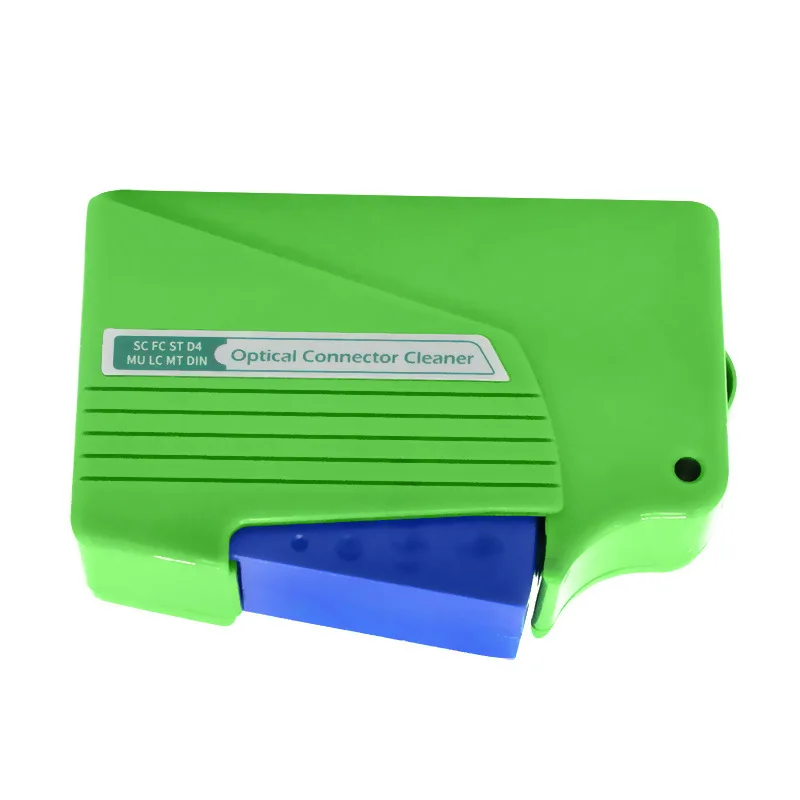 Optical Fiber Connector Cleane Fiber Conector Cleaning Box Cassette Fiber End Cleaner Fiber Cleaning Tool