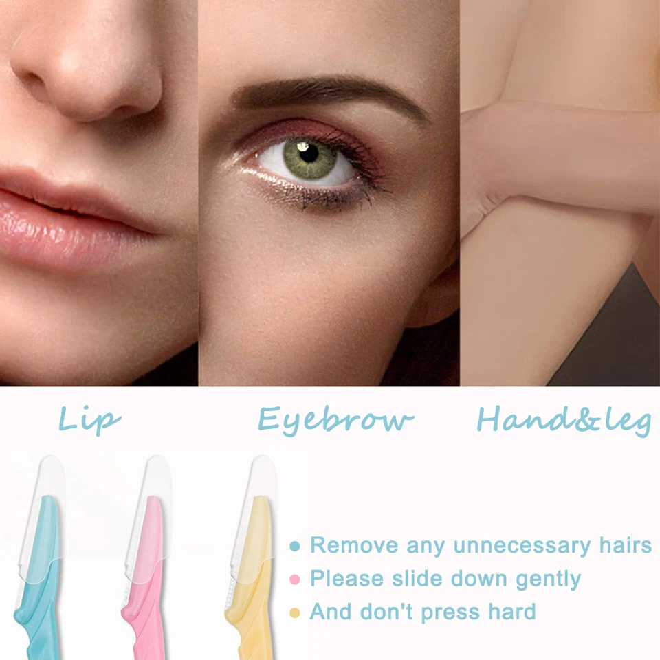 JK15943 Tondeuse à Sourcils Pour Le Visage,20 40 80 100 Pièces,couteau