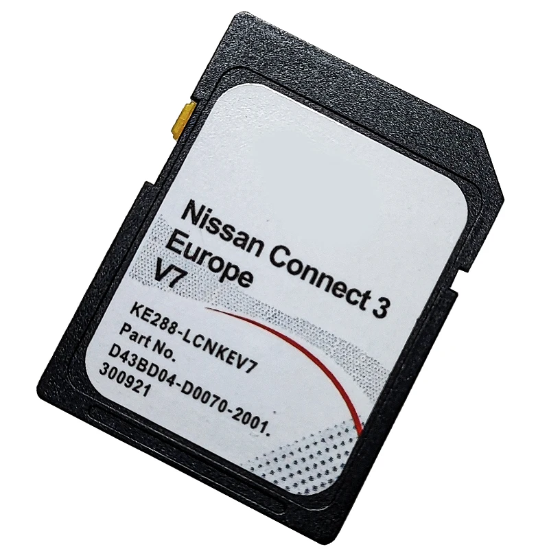 Car Connect 3 V7 GPS SD Card 16GB Sat Nav SD Card Connect 3 GPS Navigation For Nissan Europe gps map navigation sd cards