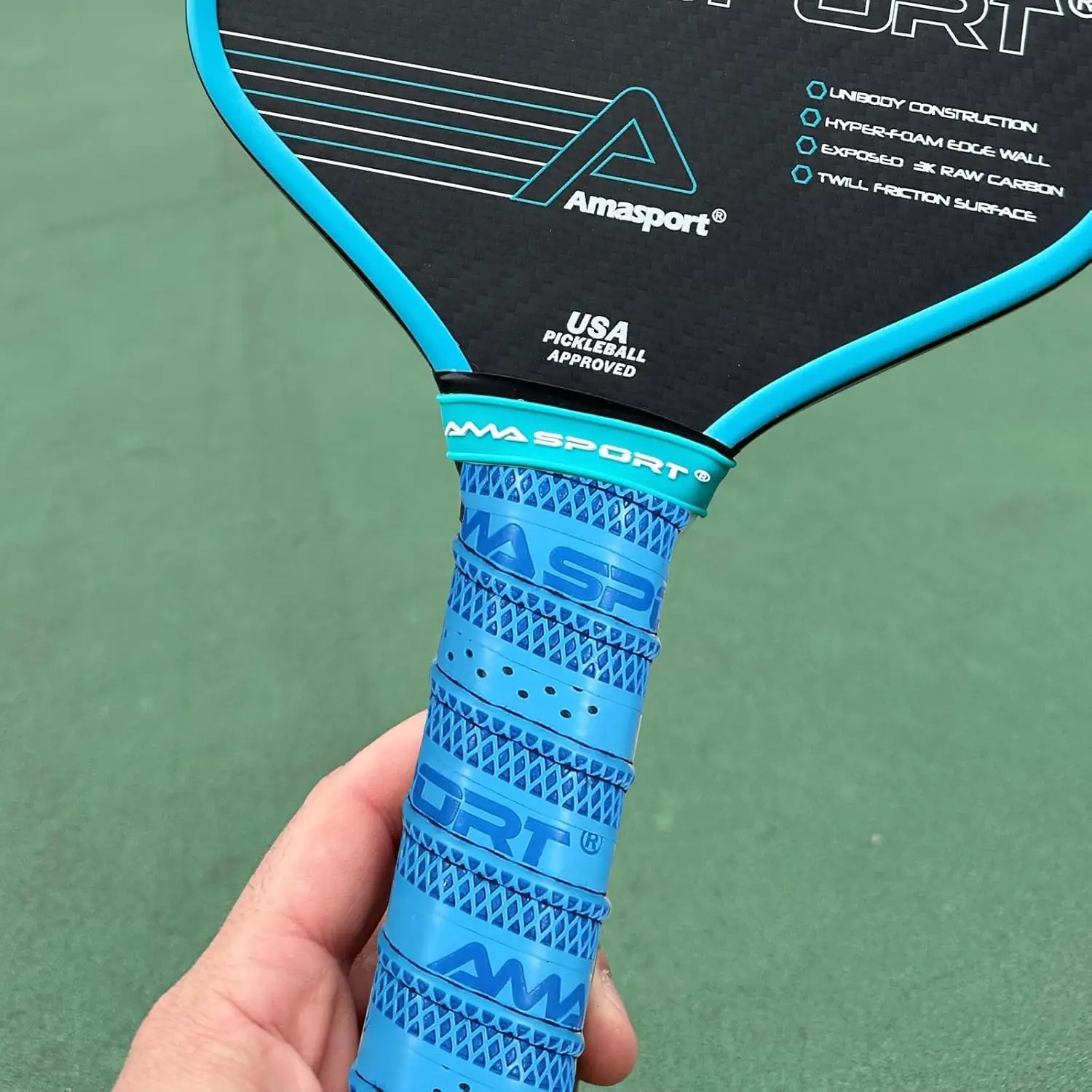 2Packs Pickleball Paddle Grip Tape with Raised Ridge,Replacement Pickleball Overgrip Wrap,Universal PickleBall Sport Accessories