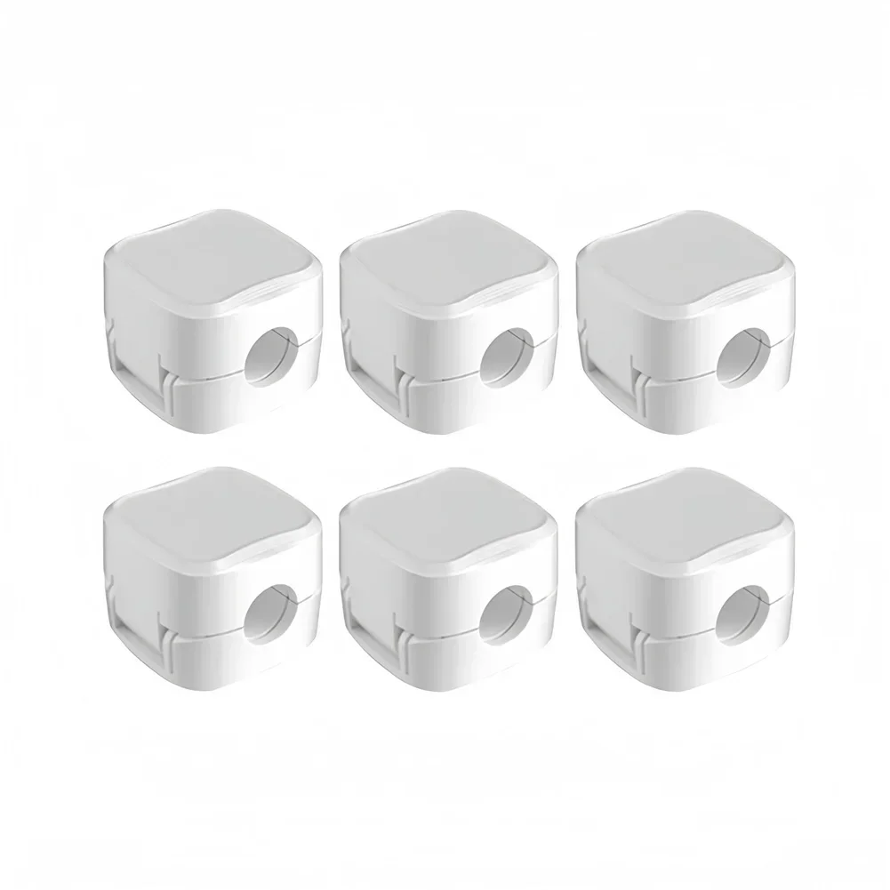 6Pcs Holder Adhesive Wire Keeper Cord Cable Magnetic Cable Clip thumbnail 2