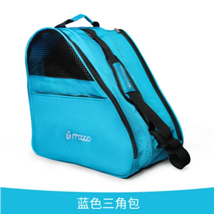 3 Layers Breathable Kids Roller Skates Backpack Inline Skate Ice Skating Single Shoulder Storage Handbag For Children
