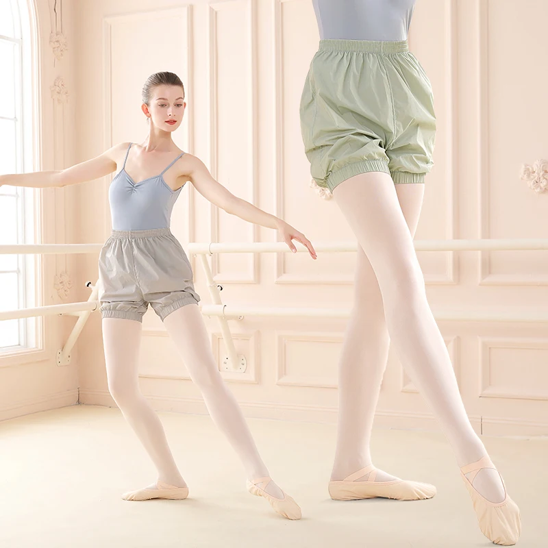 Pantaloncini da ballo per balletto da donna Fitness Yoga Sport