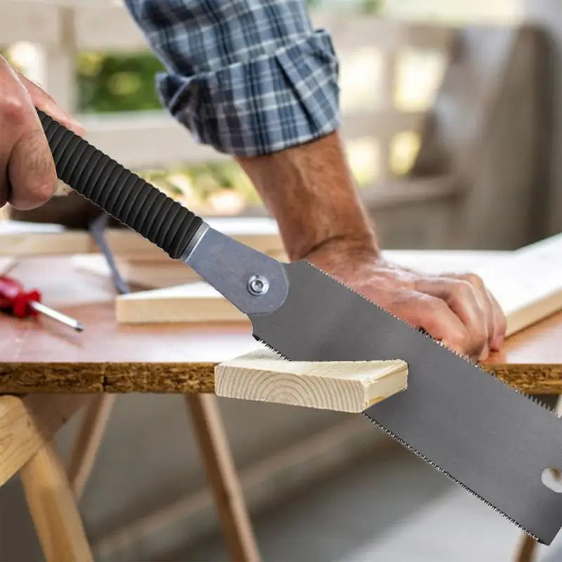 Japanese Hand Saw SK5 Flexible Blade Flush Cut Wood Handle Dovetail Pull Saw 1pc for Woodworking