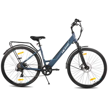 HILAND electric road bike, detachable lithium battery, commuting electric bike, Including shelves, 250W, with LCD display 2