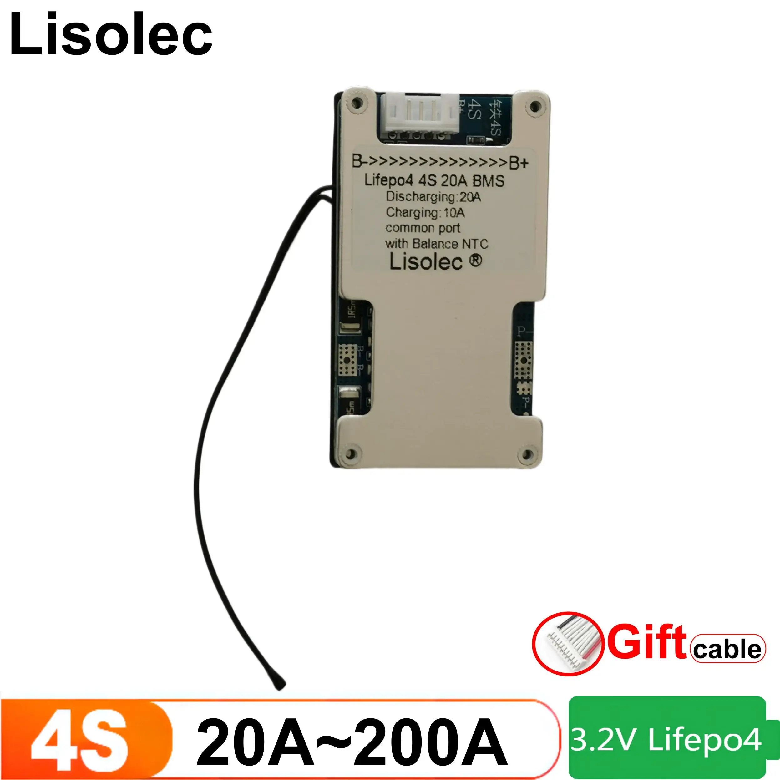 Lifepo4 4S 12V 200A 150A 100A 50A 40A 25A 20A BMS с балансировкой NTC зарядный разряд несколько защитных плат