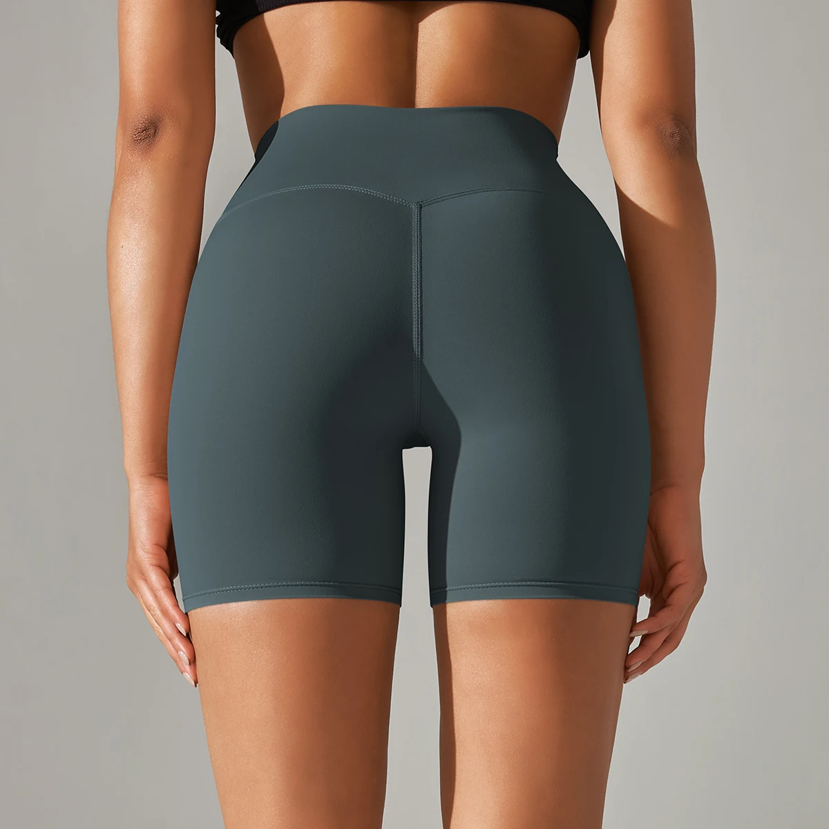 Summer Women's High Waist Yoga and Workout Shorts