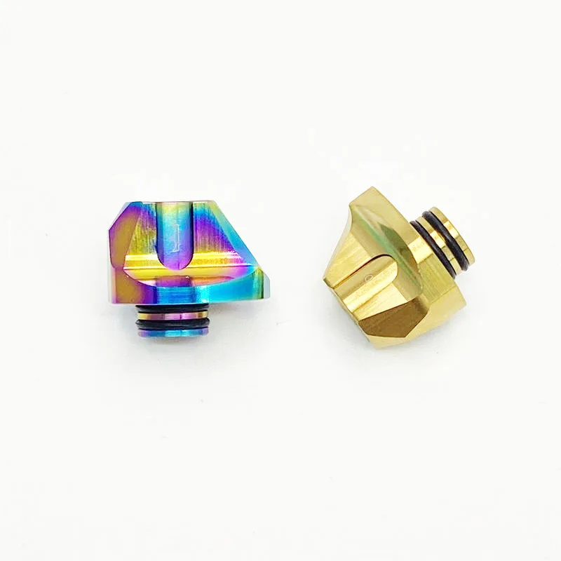 

1Pcs 510 Drip Tip BB Billet Box Stainless Steel Connector Cover Machine Accessories Heating-Protect Mtl Rta