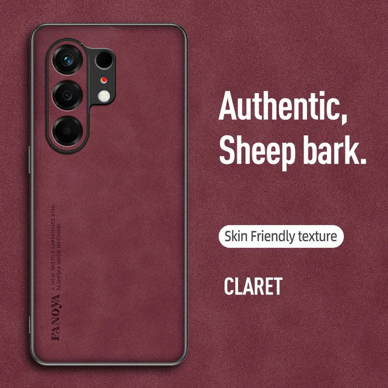 Elegant Leather Suede Case - Comfortable Protective Cover