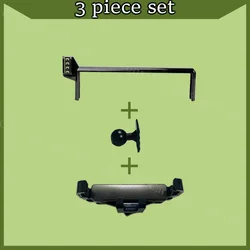 Universal Car Mount Phone Holder with Screen Fixed Bracket and Gravity Stand (Base and Stand)